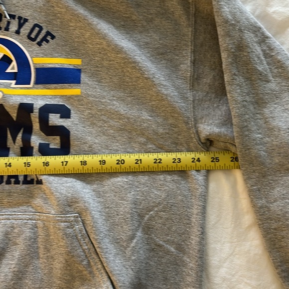 NFL LOS ANGELES RAMS Hooded UNISEX Sweatshirt 🏈XL-VAMOS RAMS RALLY TOWEL Bundle - Picture 8 of 9